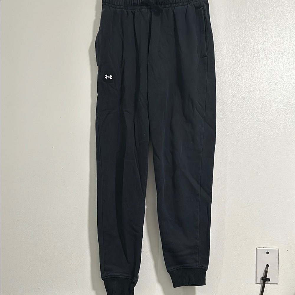Men’s UA Rival Fleece Joggers Black Size (S)